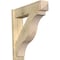 Ekena Millwork Funston Arts & Crafts Rough Sawn Outlooker, Douglas Fir, 8"W x 34"D x 34"H OUT08X34X34FST03RDF - alternate 1